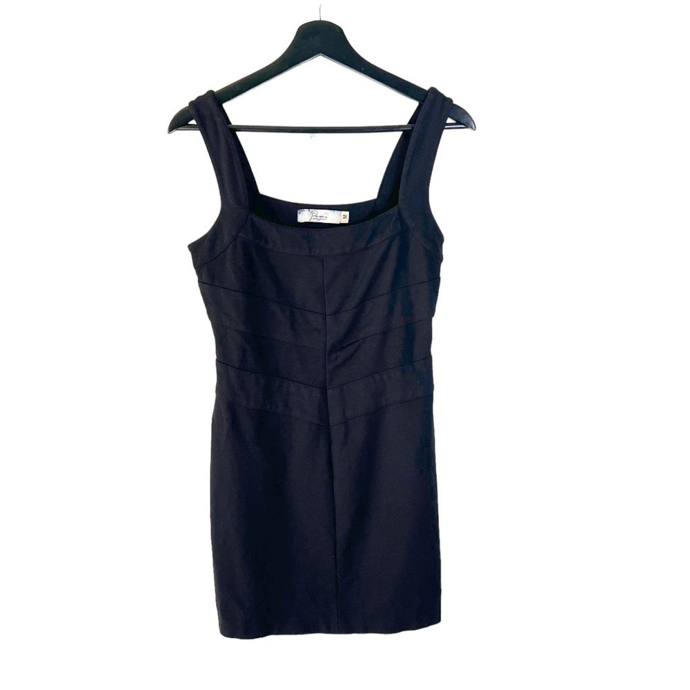 Paige Black Bandage Bodycon Sleeveless Mini Dress Medium
